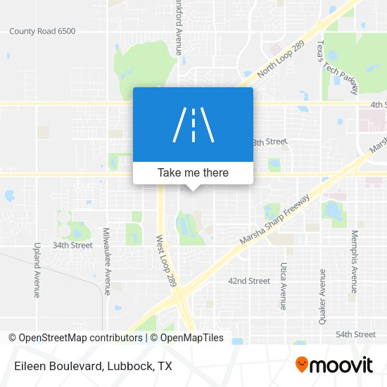 Mapa de Eileen Boulevard