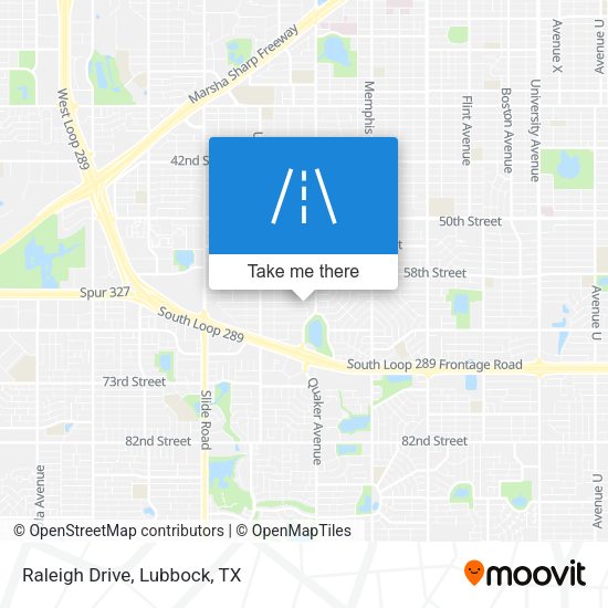 Mapa de Raleigh Drive