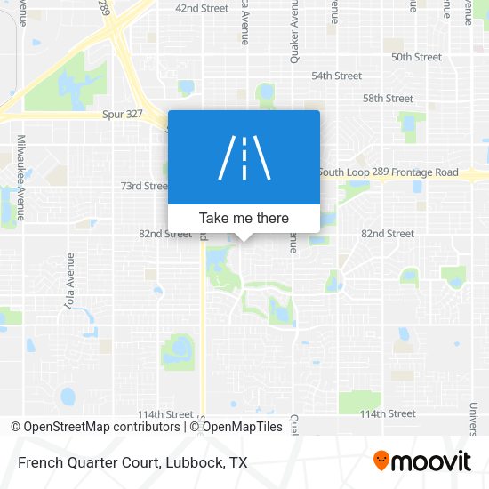 French Quarter Court map