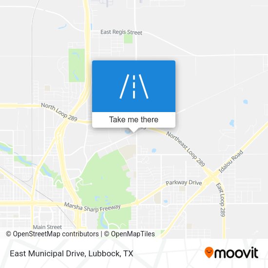 Mapa de East Municipal Drive