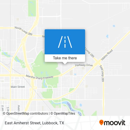 Mapa de East Amherst Street
