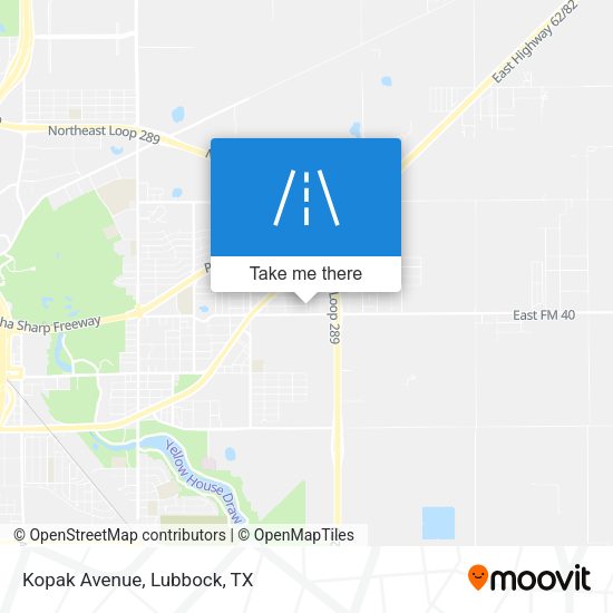 Kopak Avenue map