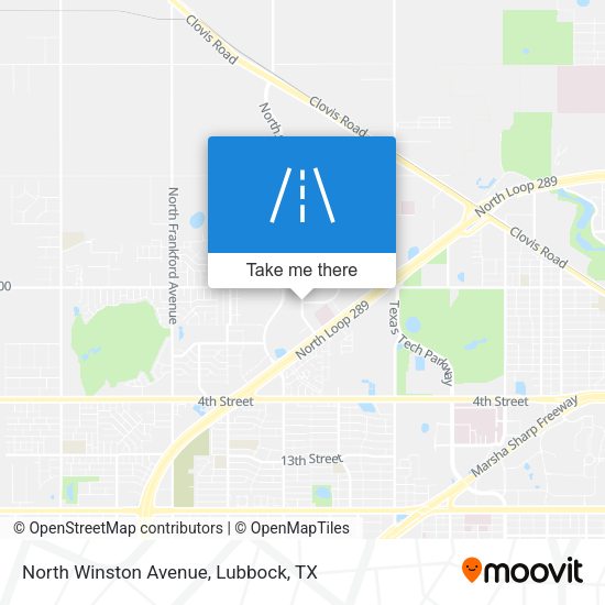 Mapa de North Winston Avenue