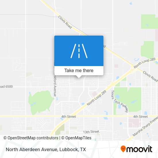 Mapa de North Aberdeen Avenue