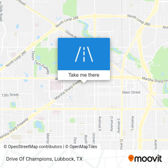 Drive Of Champions map