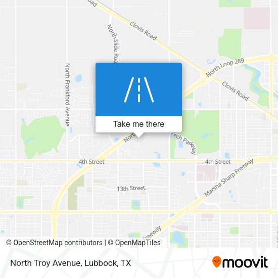 Mapa de North Troy Avenue