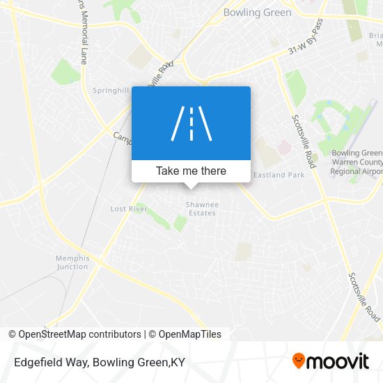 Mapa de Edgefield Way