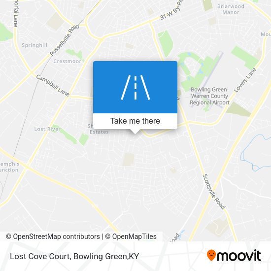 Lost Cove Court map
