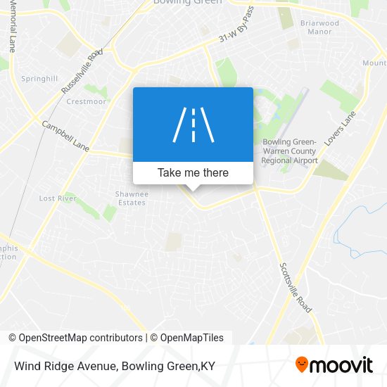 Wind Ridge Avenue map