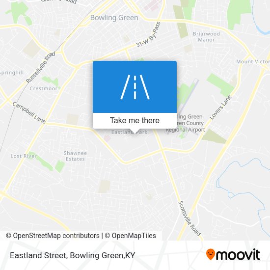 Eastland Street map