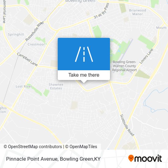 Pinnacle Point Avenue map