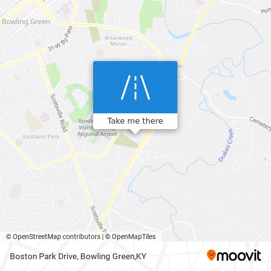 Mapa de Boston Park Drive