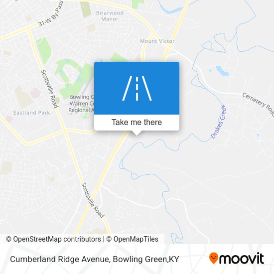 Mapa de Cumberland Ridge Avenue