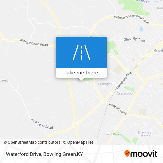 Waterford Drive map