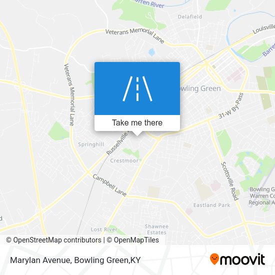 Mapa de Marylan Avenue