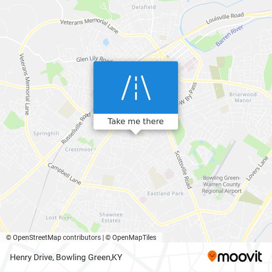 Henry Drive map