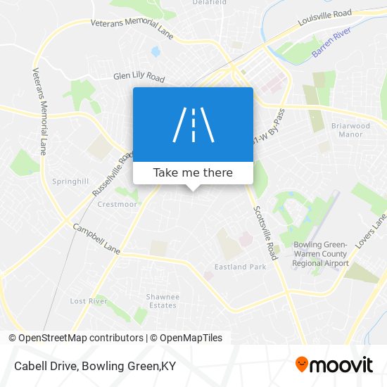 Cabell Drive map