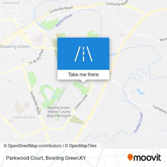 Mapa de Parkwood Court