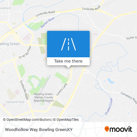 Woodhollow Way map