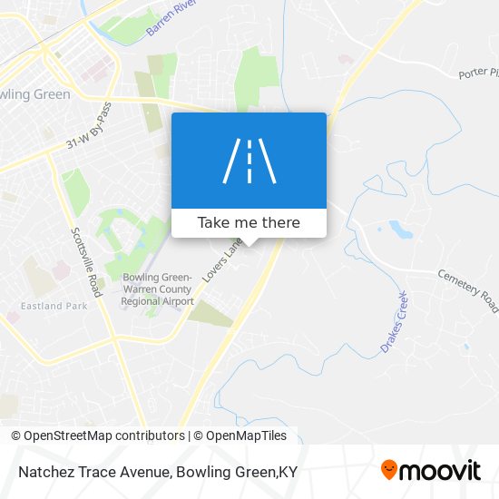 Natchez Trace Avenue map