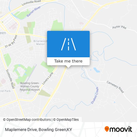 Maplemere Drive map