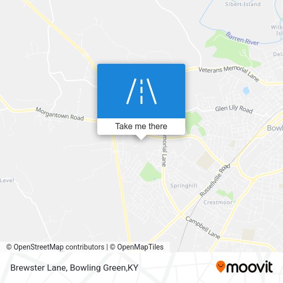 Brewster Lane map