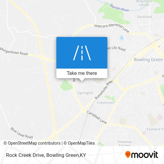 Rock Creek Drive map
