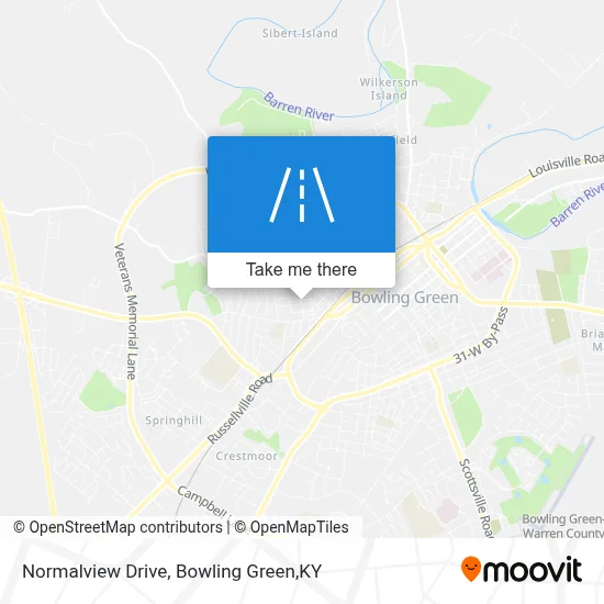Normalview Drive map