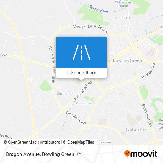 Dragon Avenue map