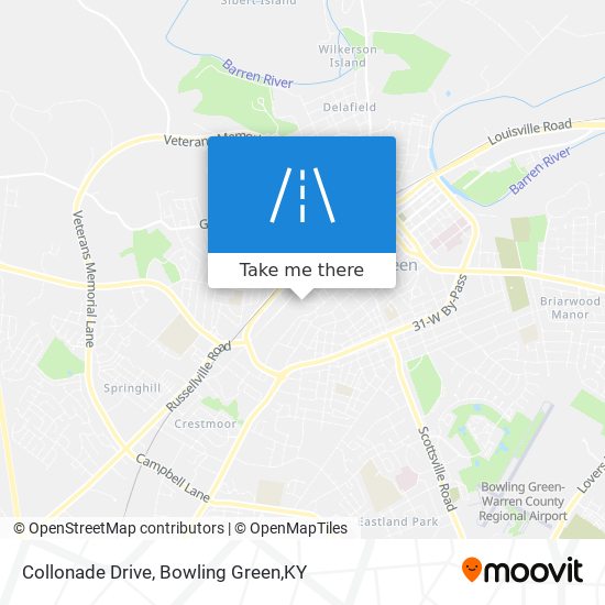 Collonade Drive map