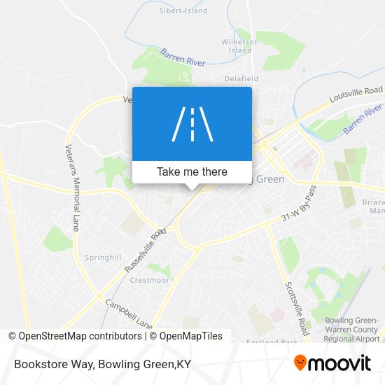 Bookstore Way map