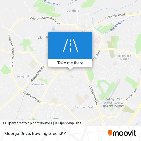 Mapa de George Drive