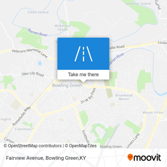 Mapa de Fairview Avenue