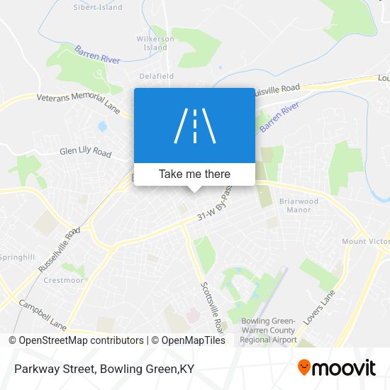 Parkway Street map