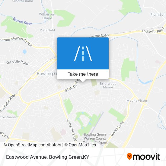Eastwood Avenue map