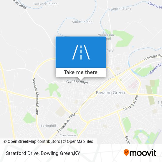 Mapa de Stratford Drive