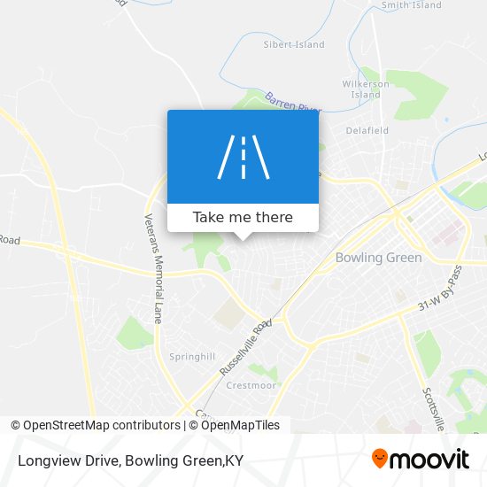 Mapa de Longview Drive