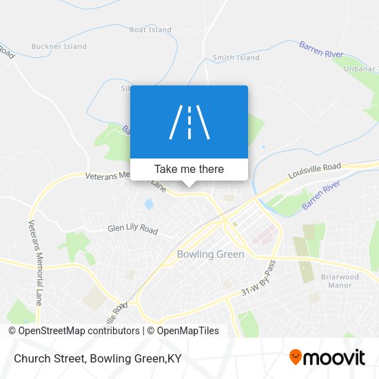 Mapa de Church Street