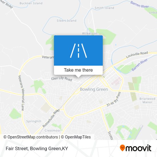 Mapa de Fair Street