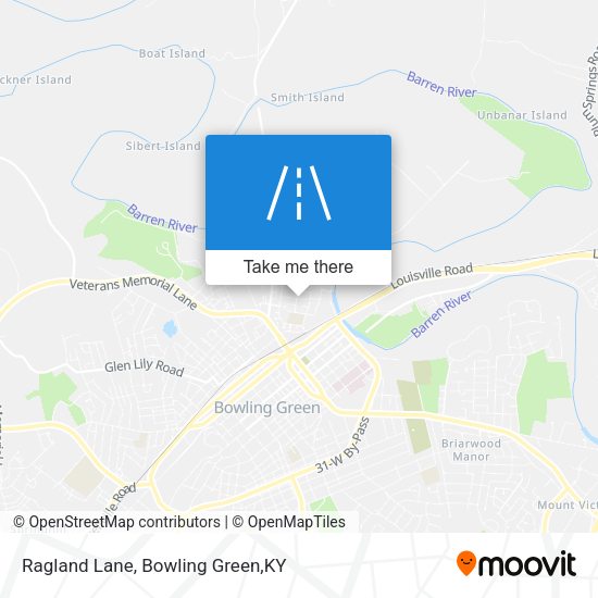 Ragland Lane map