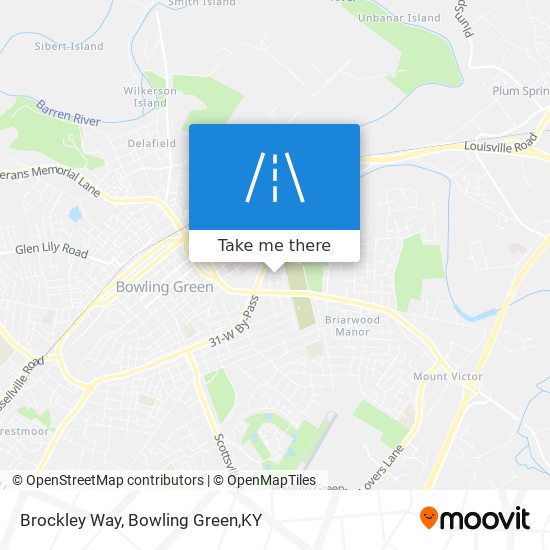 Mapa de Brockley Way