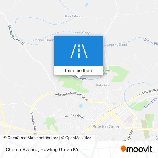 Church Avenue map