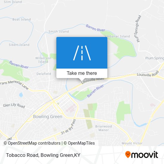 Mapa de Tobacco Road