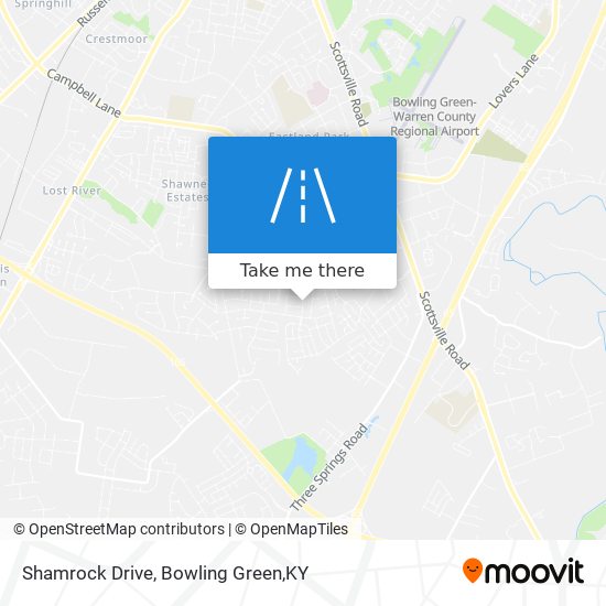 Shamrock Drive map