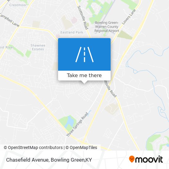 Mapa de Chasefield Avenue