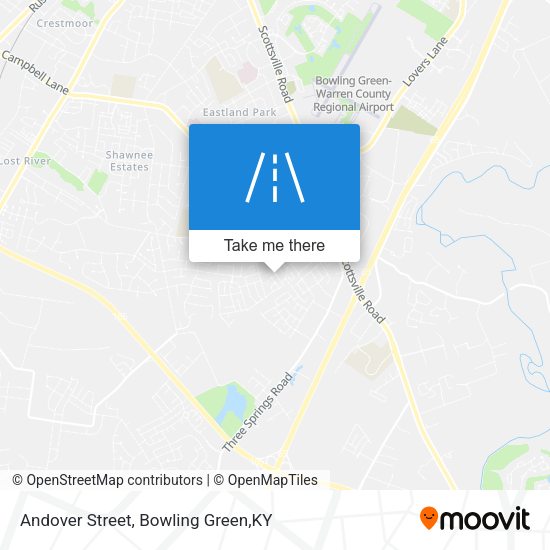 Andover Street map