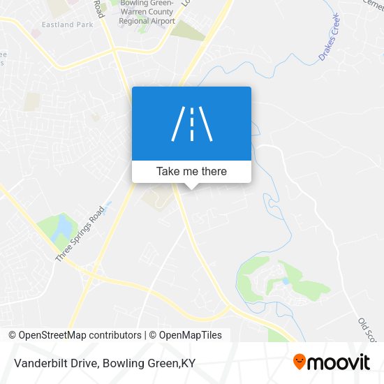 Vanderbilt Drive map