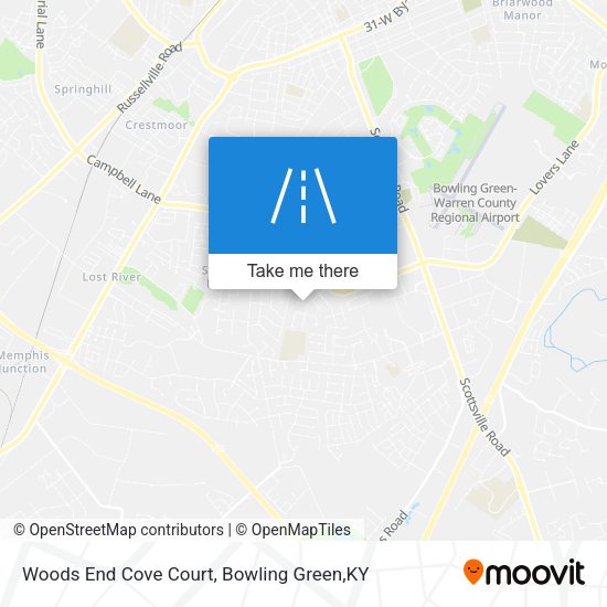 Mapa de Woods End Cove Court