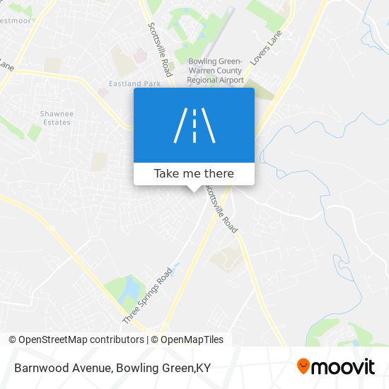 Mapa de Barnwood Avenue