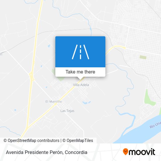 Avenida Presidente Perón map